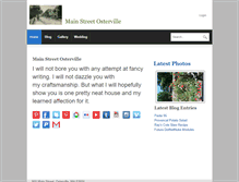 Tablet Screenshot of mainstreetosterville.com